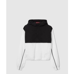 GG 나일론 후드 집업 재킷