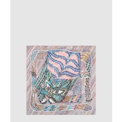 Le Chat Carre 스카프 90