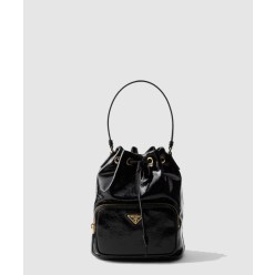 Duet Naplak 페이턴트 레더 버킷백 1BH038