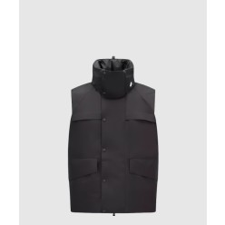 민소매 다운 재킷