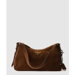 에메 미디엄 스웨이드 숄더백 1BC229