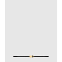 가죽 소재의 슬림 앵커 벨트 789200