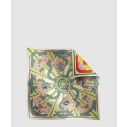 A la Lumiere du Flambeau 더블 페이스 스카프 90