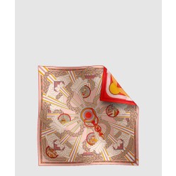 A la Lumiere du Flambeau 더블 페이스 스카프 90