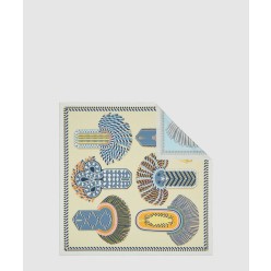 Carré 90 Double-sided Gala 스카프 90