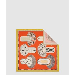 Carré 90 Double-sided Gala 스카프 90