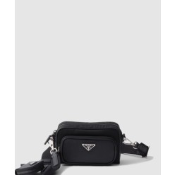 리나일론 및 사피아노 가죽 숄더백 2VH172