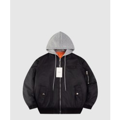 로고 집업 자켓