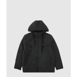 로고 집업 자켓