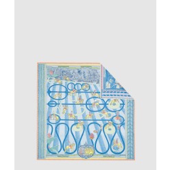 Carré 90 double face Passades et Serpentines 스카프 90