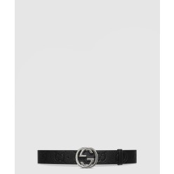 인터로킹 G 버클 와이드 벨트 794196