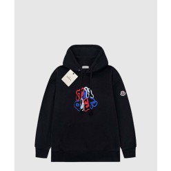 로고 프린트 코튼 후디