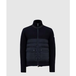 아우터 울 패딩 카디건 집업