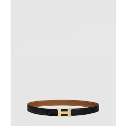 Mini Constance 벨트 버클 리버서블 가죽 스트랩