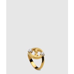 진주가 달린 블론디 컷아웃 반지 797405