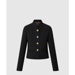 버튼 오피서 재킷