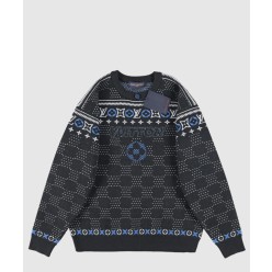 자카드 울 풀오버