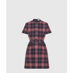 벨트 쇼트 드레스