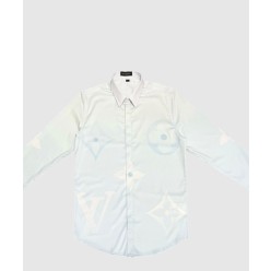 로고 프린트 셔츠 톱