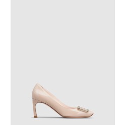 트럼펫 메탈 버클 펌프스 4001