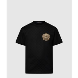 시그니처 패치 코튼 티셔츠