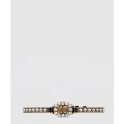 더블 G 레더 목걸이 553396