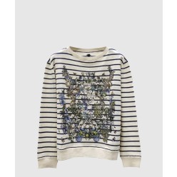 플라워 코튼 톱