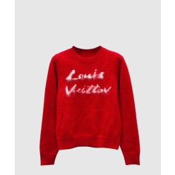 프린트 니트 톱