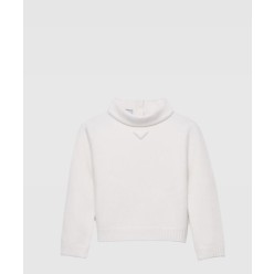 프린트 니트 톱