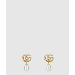 GG 마몽 펄 드롭 귀걸이 815307