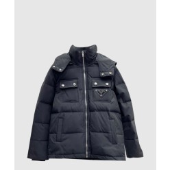 로고 쇼트 코트