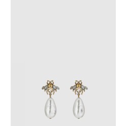 드롭 진주 꿀벌 모양 귀걸이 490312