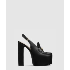 홀스빗 플랫폼 로퍼 슬링백 805308