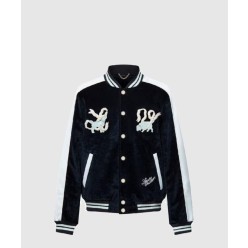 로고 프린트 재킷