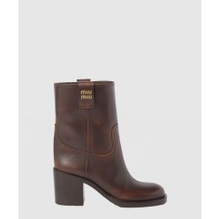 퓌메 가죽 부티 5U966D