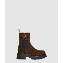 소가죽 스웨이드 첼시 부티 360713