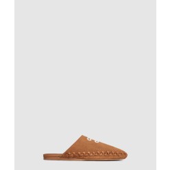 스웨이드 송치 슬리퍼 357493