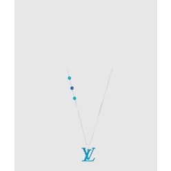 펜던트 실버 블루 M01093