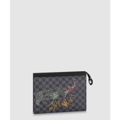 포셰트 보야지 미디엄 클러치 N64605