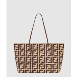 FF 라피아 크로셰 토트백 8BH425