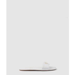 가죽 슬라이드 샌들 1XX355