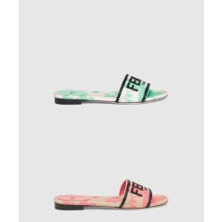 와이드 자수 패션 슬리퍼 8R8092