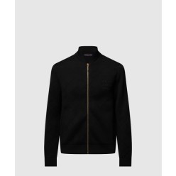 텍스처드 니트 울 블렌드 블루종