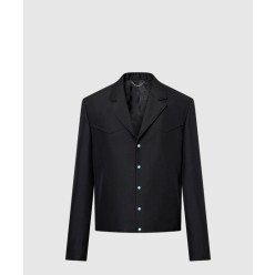 웨스턴 컷 울 재킷