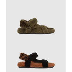 FF 힐 시어링 퍼 샌들 8X8229