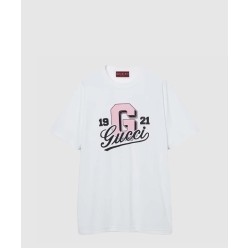 로고 프린트 반팔 티셔츠