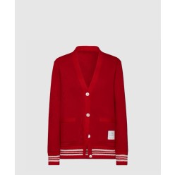 스트라이프 트리밍 가디건