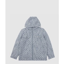 로고 집업 자켓