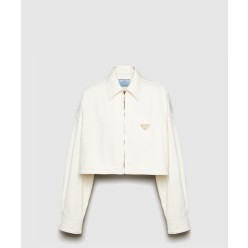 크롭 오가닉 데님 재킷