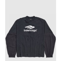 스포츠 아이콘 미디엄 핏 레이어드 티셔츠